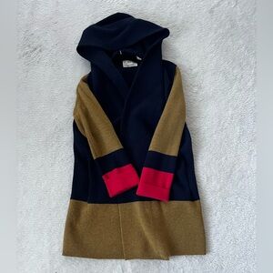 Anthropologie 100% Wool Sweater Coat